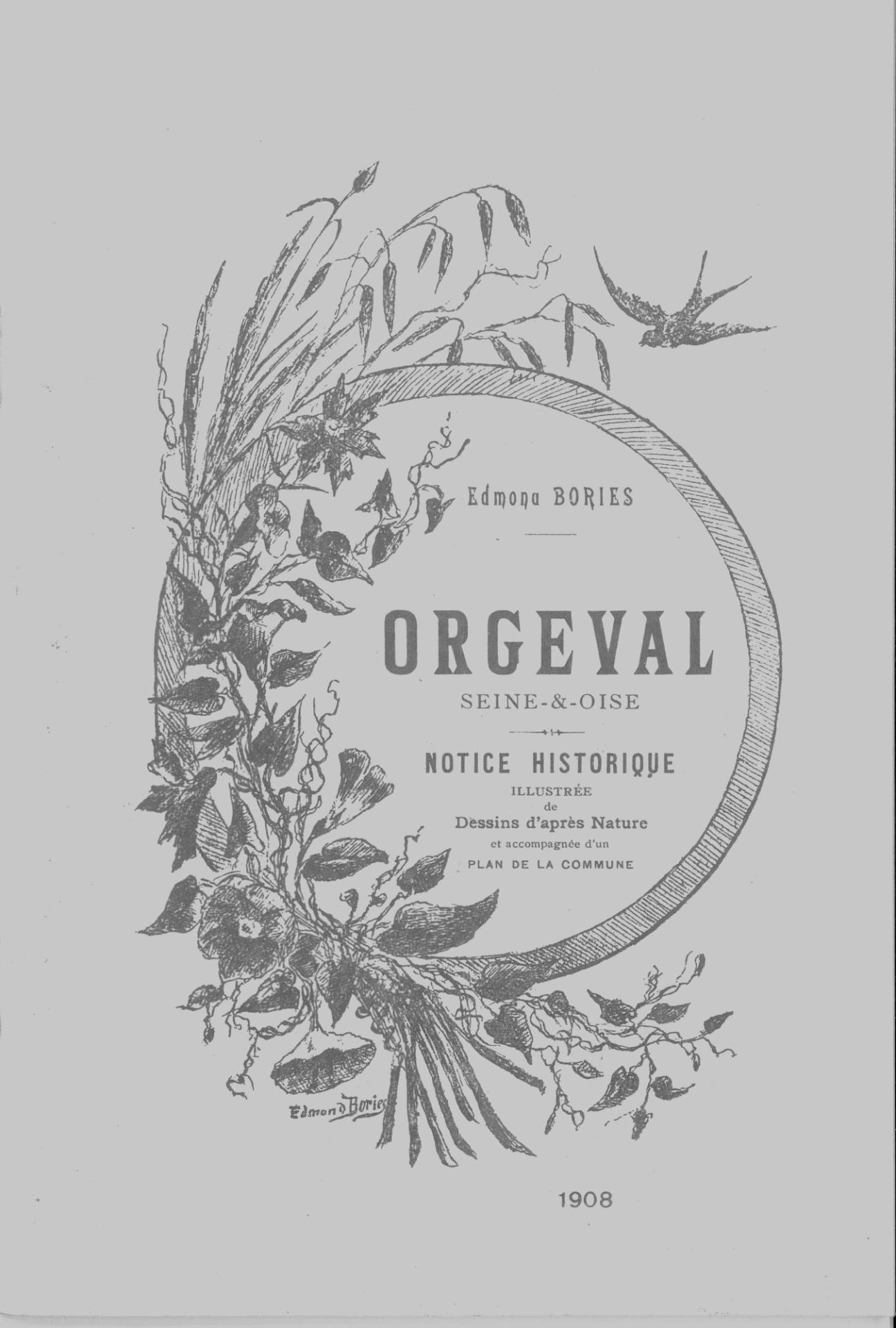 Orgeval notice historique edmond bories 1901